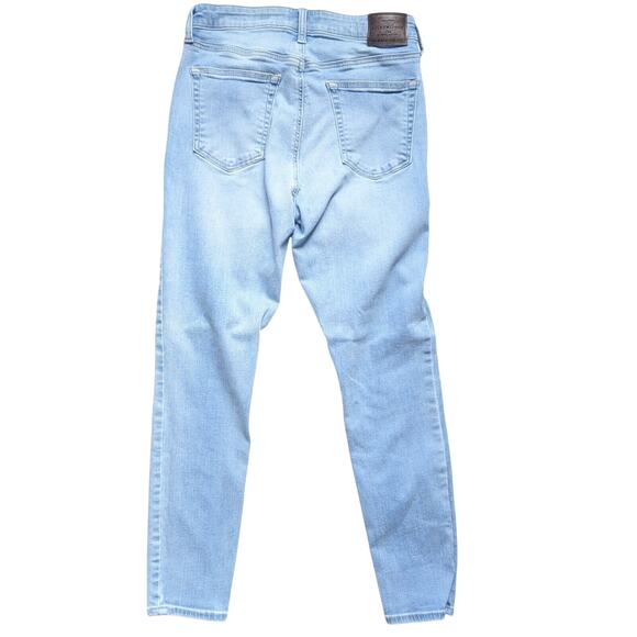 Lucky Brand High Rise Bridgette Skinny Jean Light Wash Zip Fly | Size 8 / 29 - Picture 4 of 12